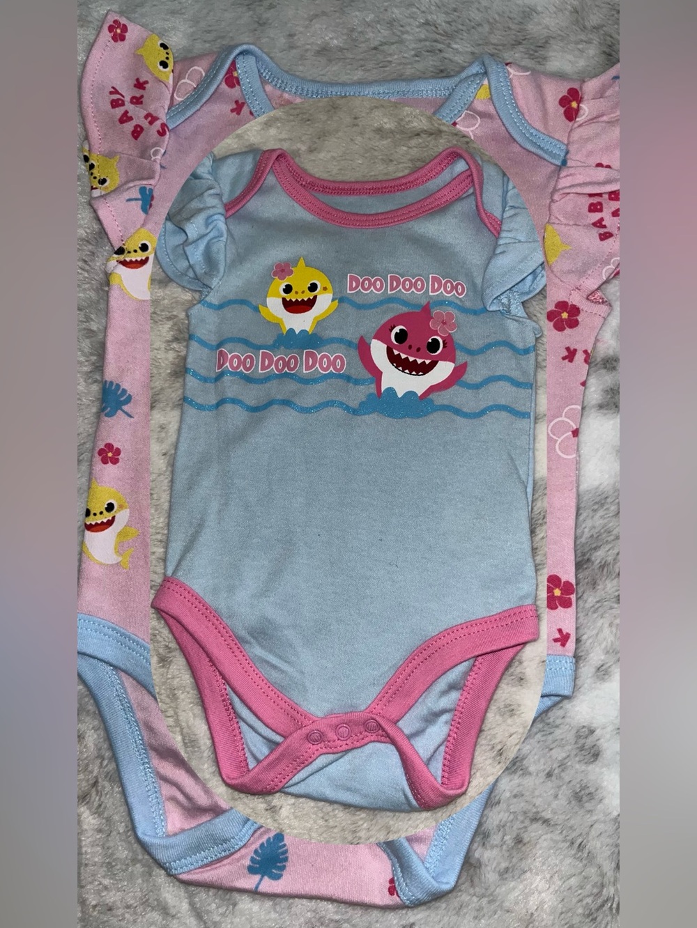 Baby Shark Onesies Set